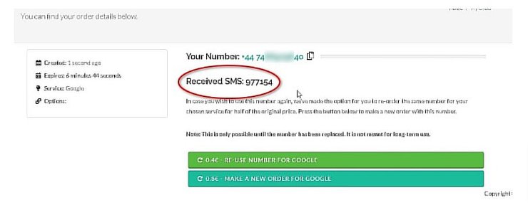 получение смс, зарубежные номера, регистрация ChatGPT