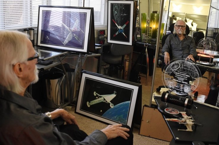 колин кантвелл, художник, звезда смерти, звездные смерти, смерть умер