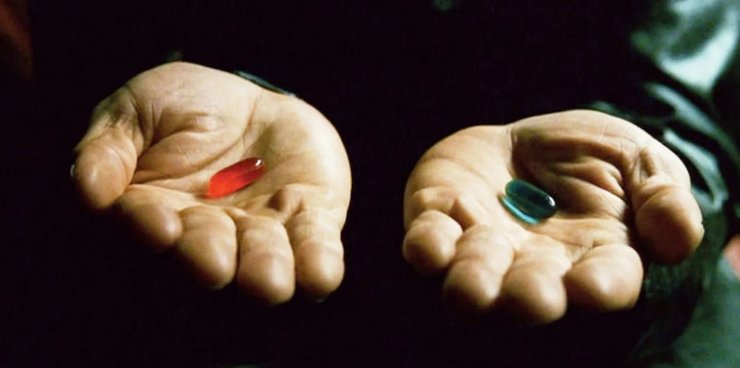 Один из ярчайших образов "Матрицы"