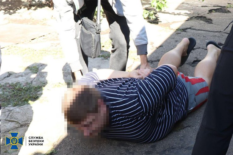 СБУ, задержание, Служба безопасности Украины, корректировщик, информатор, предатель