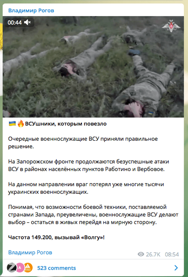 Полон, ДРГ Росії, диверсанти, взяли в полон