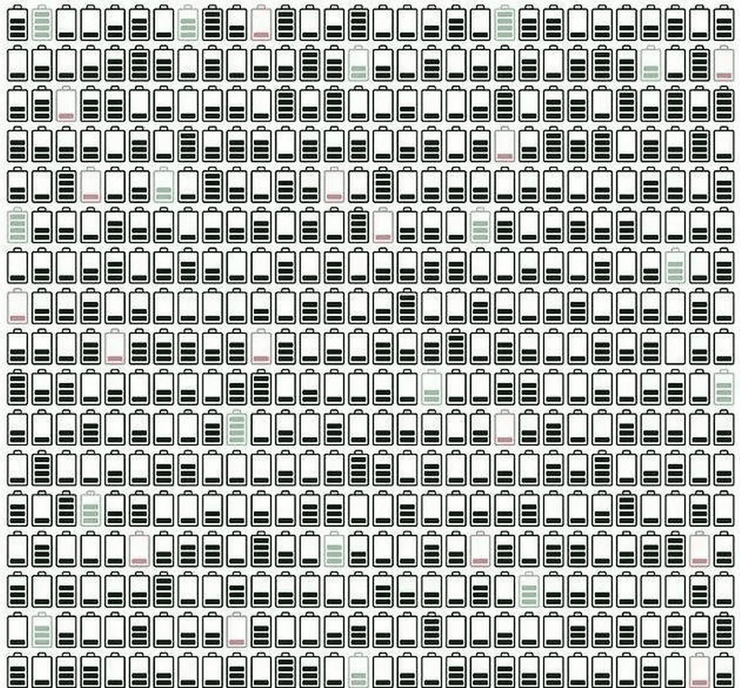 батарея оптическая иллюзия