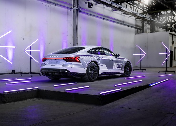 audi rs e-tron Audi e-tron GT GP Ice Race