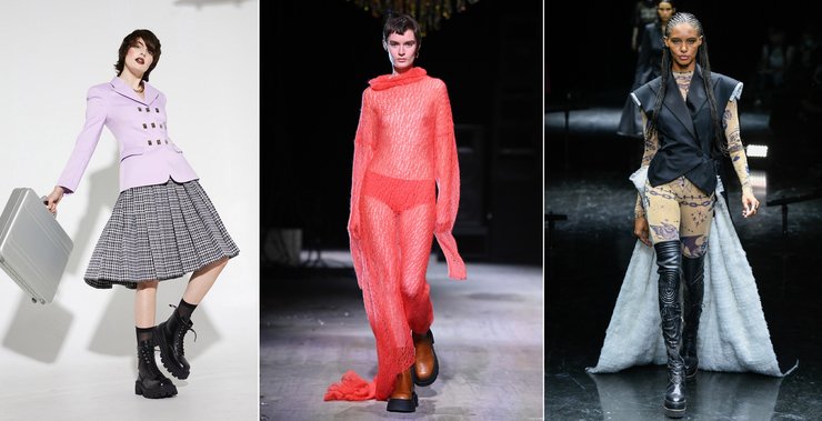 Тренд осени, обувь на плоской подошве