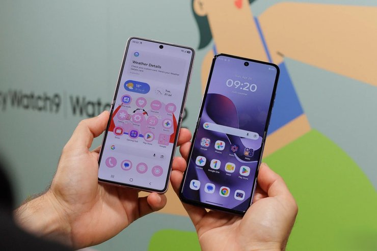 Дисплеи Samsung Galaxy Z Flip 8 и Motorola Razr Ultra (2026)