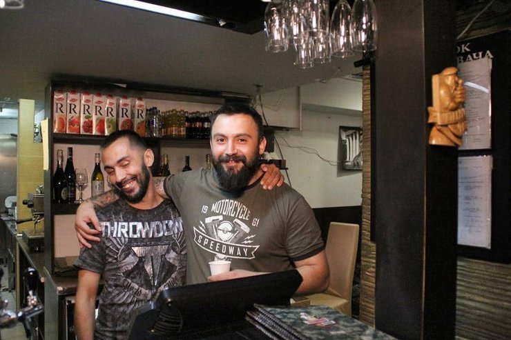 Леонид Остальцев и Рафаэль Агаев