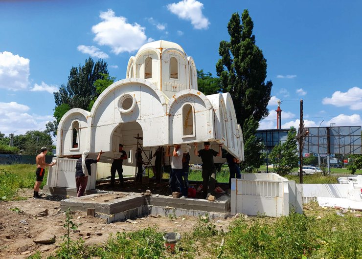 Херсон, церква з пінопласту, пам'ятки Херсона, рейтинг міст України