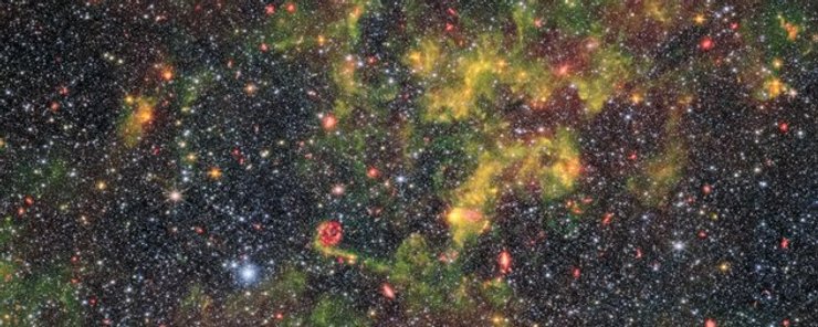 галактика NGC 6822