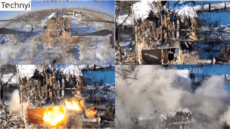 FPV-дрон руйнування укріплень