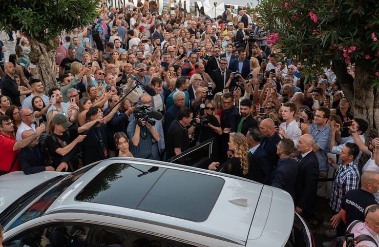 Эмбер Херд, Таормино, Сицилия