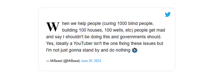 MrBeast, блогер построил 100 домов, популярный блогер, благотворительность, неожиданный подарок, дом, жилье для бедных,
