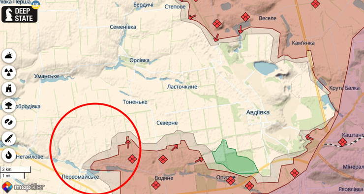 бои за авдеевку