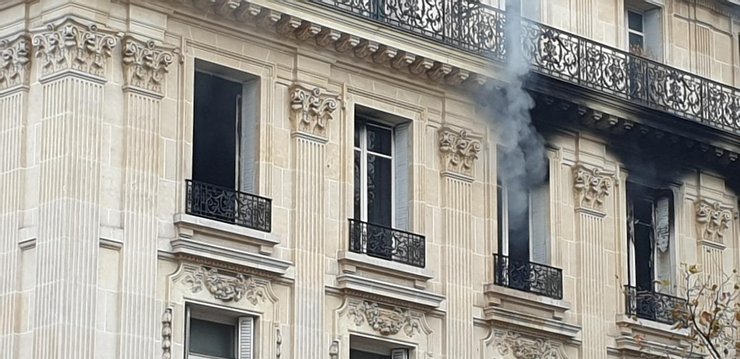 пожежа в Парижі