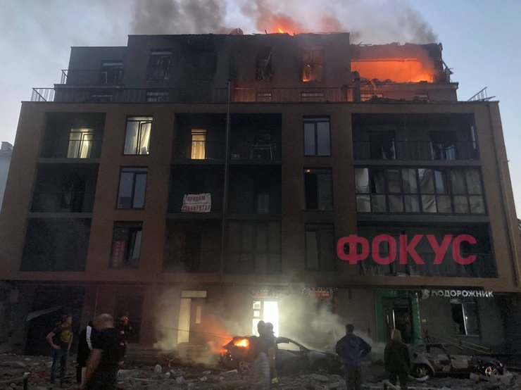 львів, ракетний удар