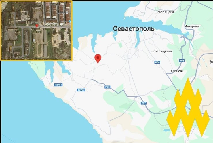 Медчасть россиян в оккупированном Крыму расположена в Севастополе