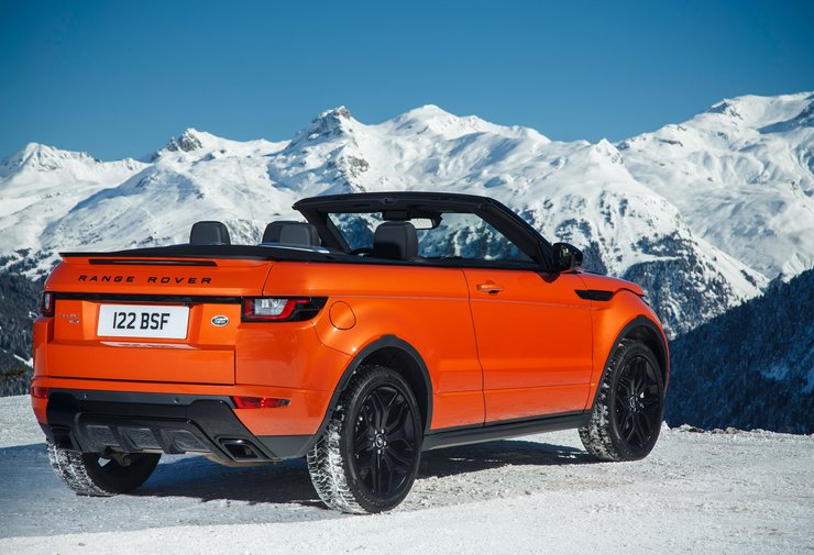 Range Rover Evoque Convertible, Кабріолет Range Rover Evoque, Range Rover Evoque 2016, Кросовер Range Rover