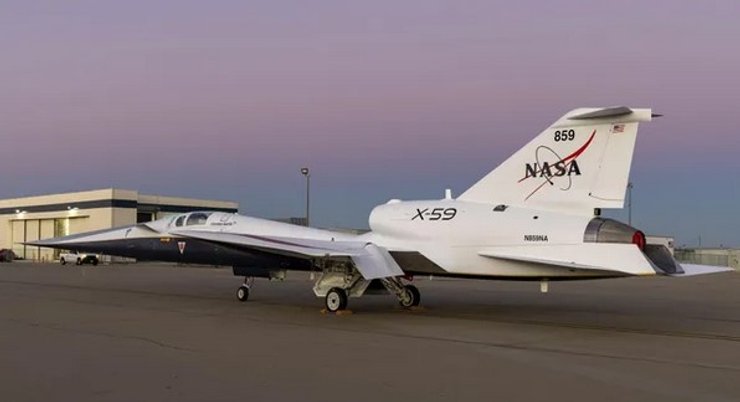 сверхзвуковой самолет X-59