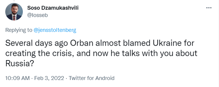 Орбан, Украина, кризис, Россия, Столтенберг