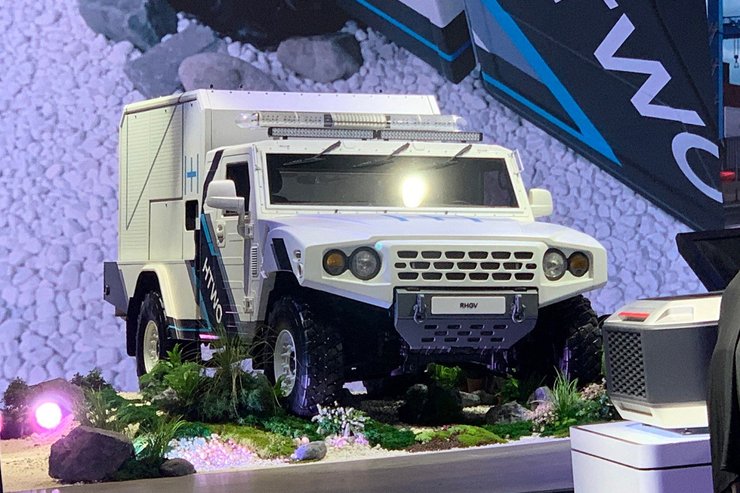 Новый Kia RHGV, Kia RHGV, Kia KLTV, внедорожник Kia, корейский Hummer