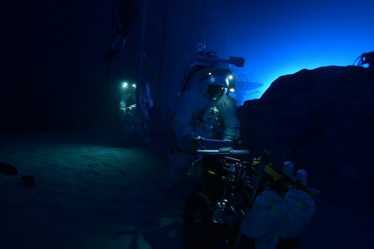 тренувальний центр NASA, Місяць, висадка на Місяць