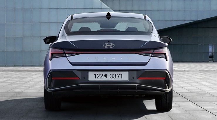 новый Hyundai Elantra, Hyundai Elantra, Hyundai Elantra 2024, седан Hyundai