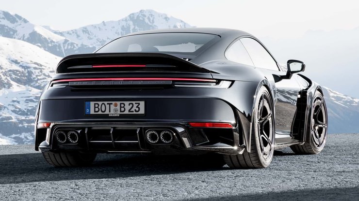 Porsche 911 Turbo S BRABUS 900 ROCKET R