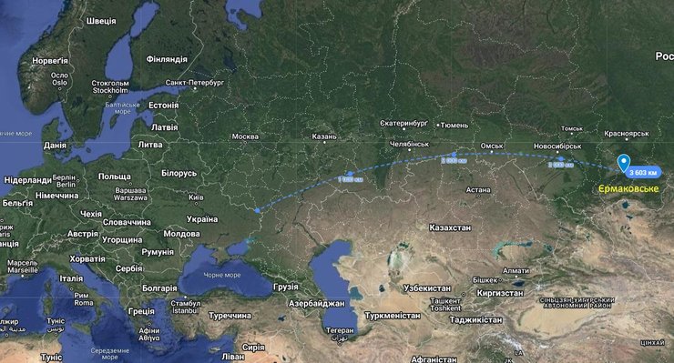 Населений пункт, де сталось убивство в РФ