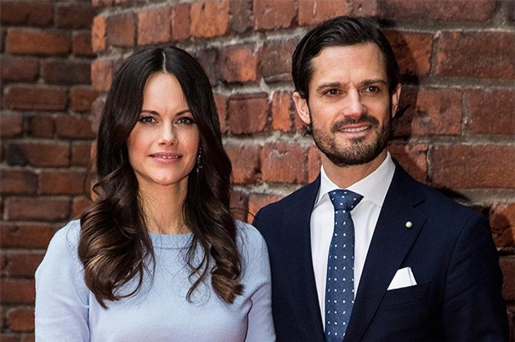 Шведские принц Карл Филипп и принцесса София