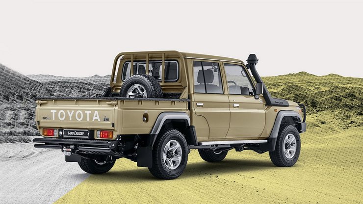 Toyota Land Cruiser 70th Anniversary, Toyota Land Cruiser 70, Toyota Land Cruiser, пикап Toyota Land Cruiser