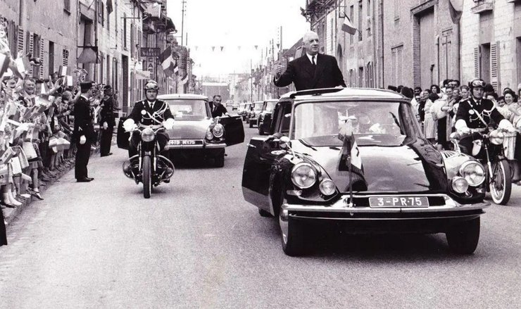 Ситроен Шарль Де Голль, Citroen DS, Citroen DS 1955, история Citroen DS