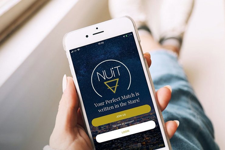 приложение, знакомства в интернете, NUiT, гороскоп, знаки Зодиака