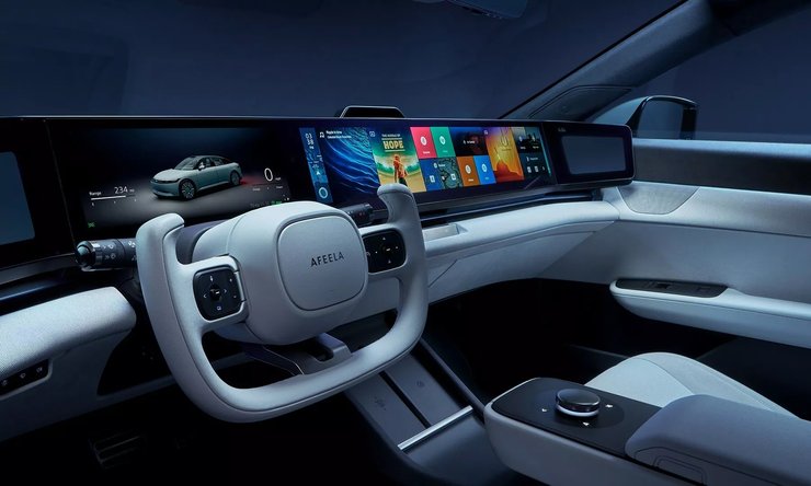 Sony Afeela 2024, Sony Afeela, електромобіль Sony, автомобіль Sony