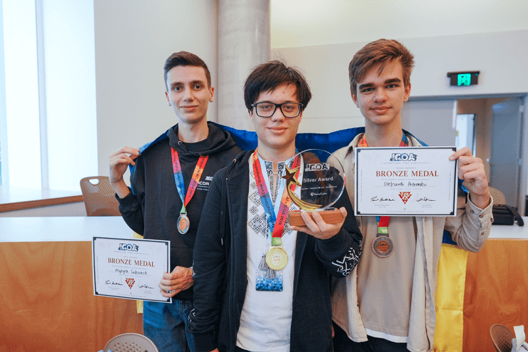Учасники міжнародної олімпіади ICOA