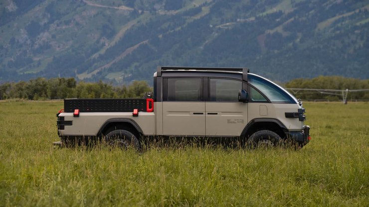 Canoo American Bulldog, пикап Canoo, электромобиль Canoo