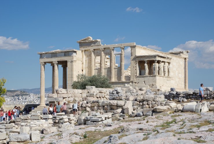 Храм Ерехтейон, Грецька архітектура, Історія Акрополя, Класичні афінські храми. Незвичайний дизайн храмів, Давньогрецькі боги, археологія