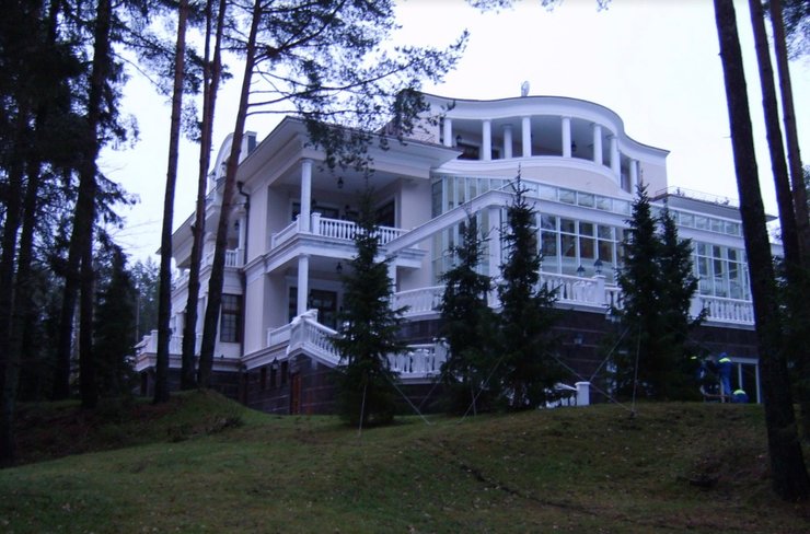 дача путина на Валдаї, головний будинок