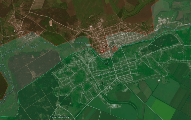 Карта боевых действий