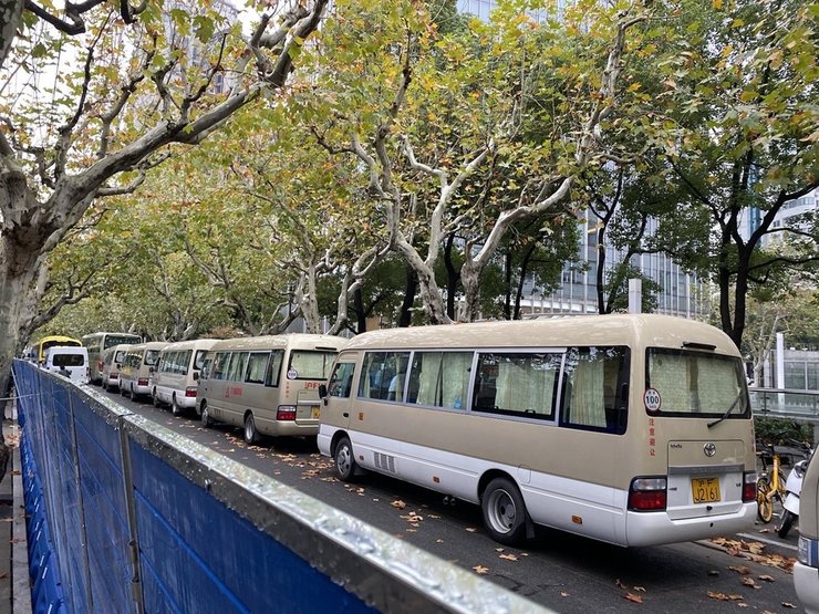 Автобусы для подавления протестов