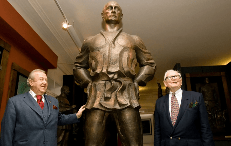 Церетели, Карден, Путин, скульптура, скульптура