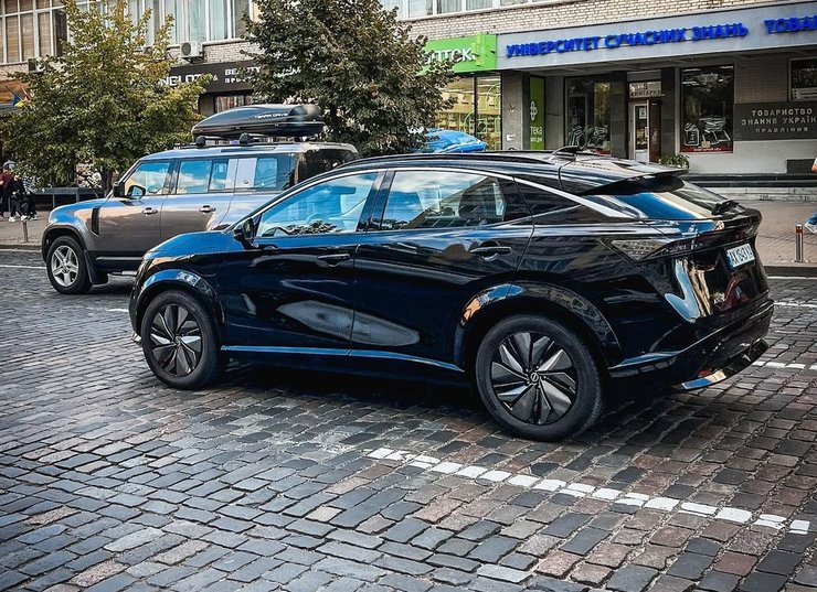 Кроссовер Nissan Ariya, Nissan Ariya, новый Nissan Ariya, Nissan Ariya 2023, электромобиль Nissan