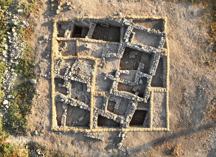 раскопки, сооружение, мегиддо, археология