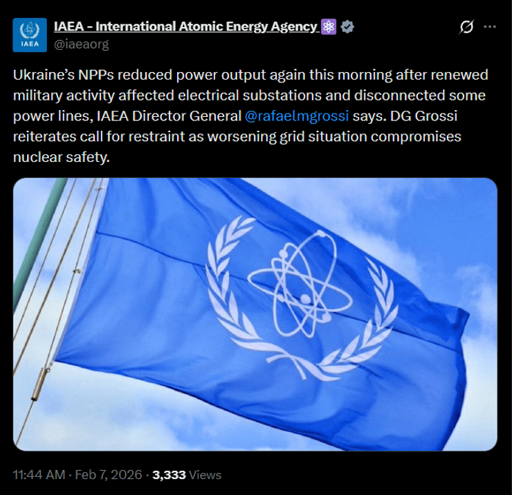 гроссі заява аес україни наслідки атаки