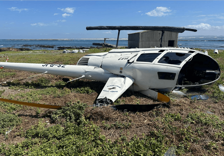 аварія гелікоптера, падіння гелікоптера, аварія вертольота, Південна Африка, ПАР, Пташиний острів