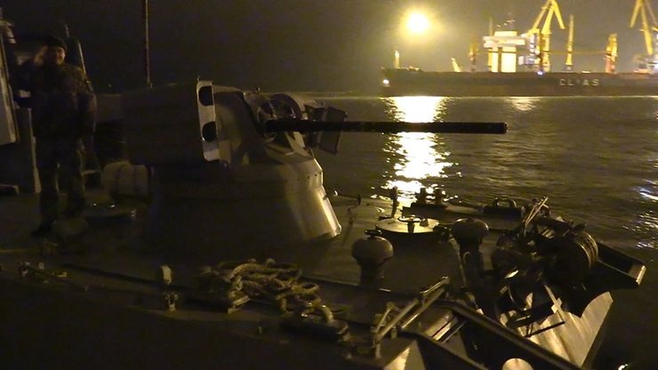 Учения ВМСУ в Азовском море