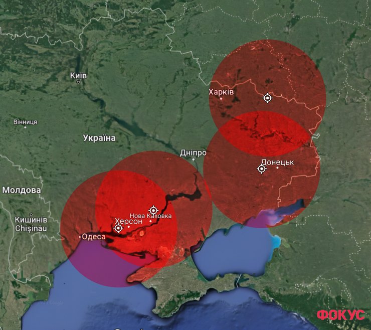 зона ураження ATACMS