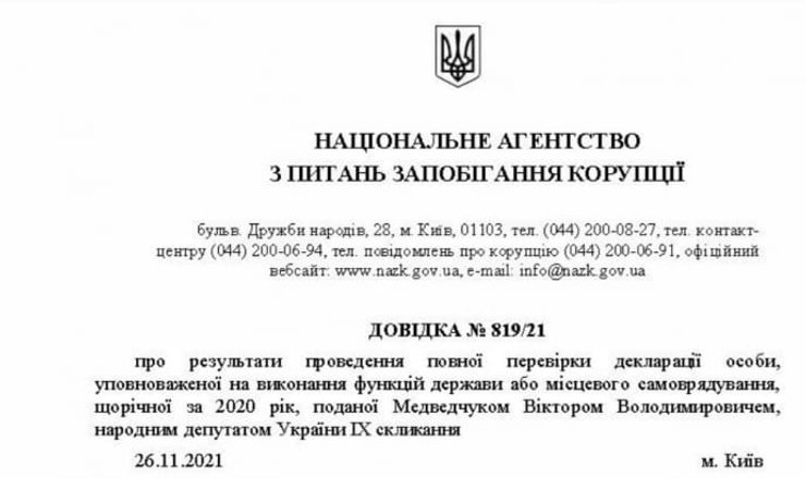 Декларация Виктора Медведчука