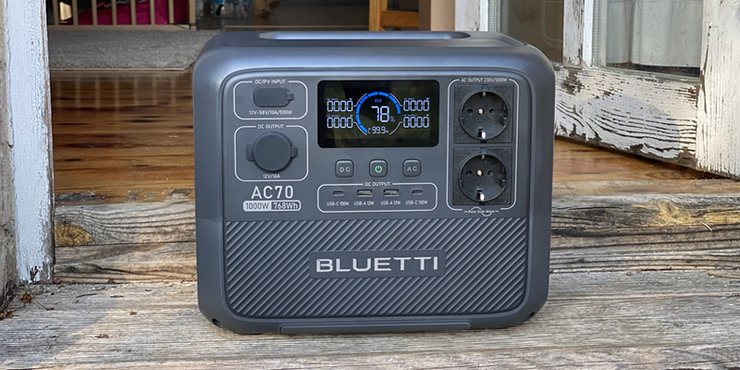 Bluetti AC70, зарядная станция