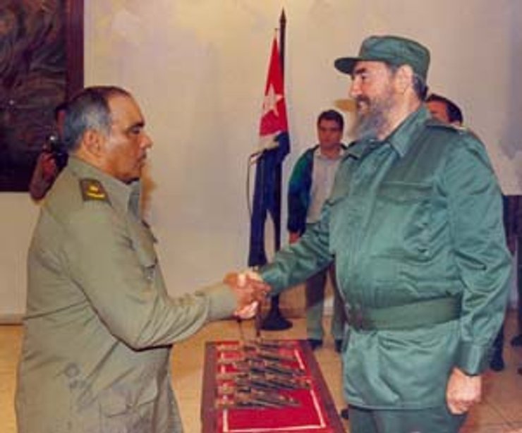 Генерал запаса Рубен Мартинес Пуэнте, куба