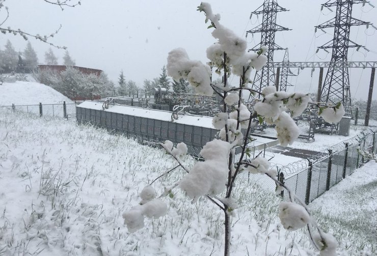 снег, карпаты, оператор гтс, компрессорная станция, воловец, погода