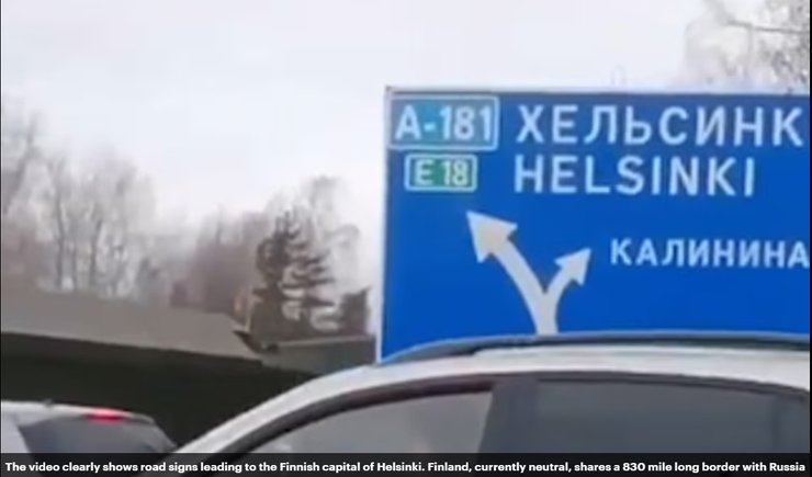 Росія стягує війська до Фінляндії